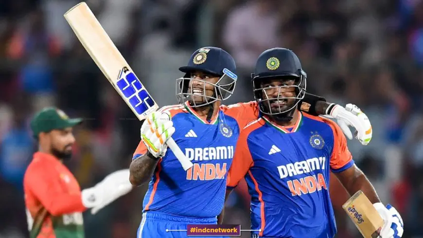 IND vs BAN 3rd T20I: Sanju Samson and Suryakumar Yadav's brilliant batting helped India to a historic 133-run win