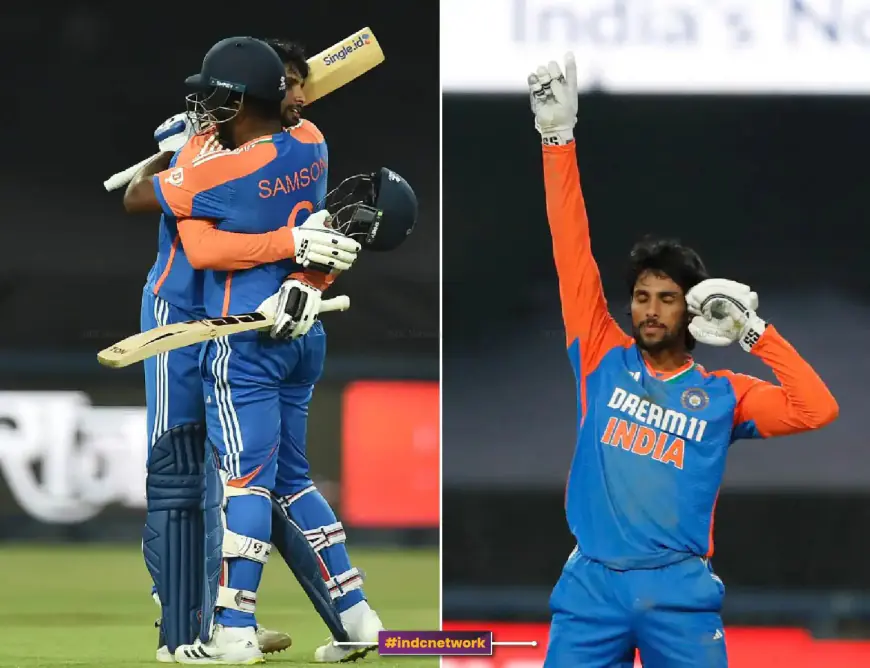 India's historic storm in T20: Tilak-Samson's double century, these new records were made