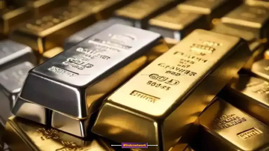 Gold fell by ₹ 1,630 to ₹ 75,451, silver fell by ₹ 1,345 to ₹ 88,100