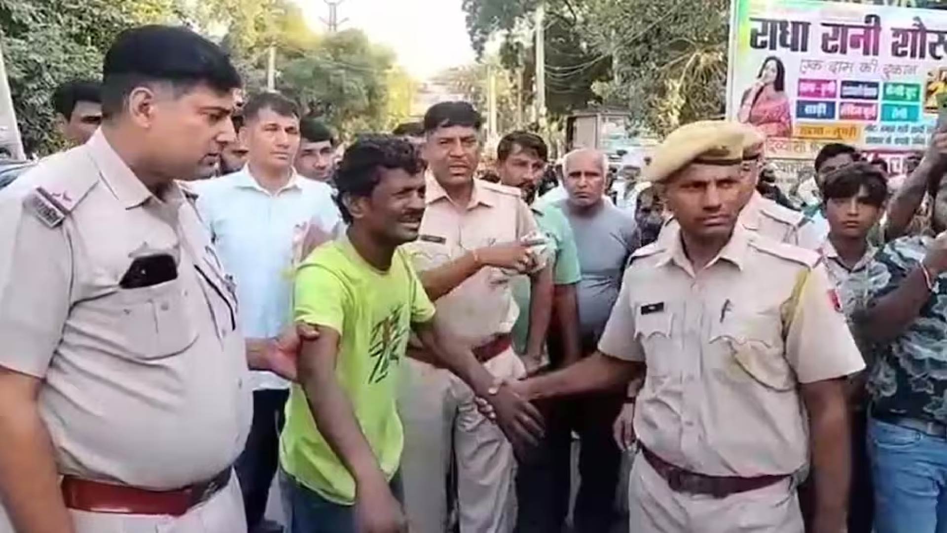 नीमराना में तंत्र-मंत्र के नाम पर बच्चे के अपहरण का आरोप, मथुरा का आरोपी गिरफ्तार